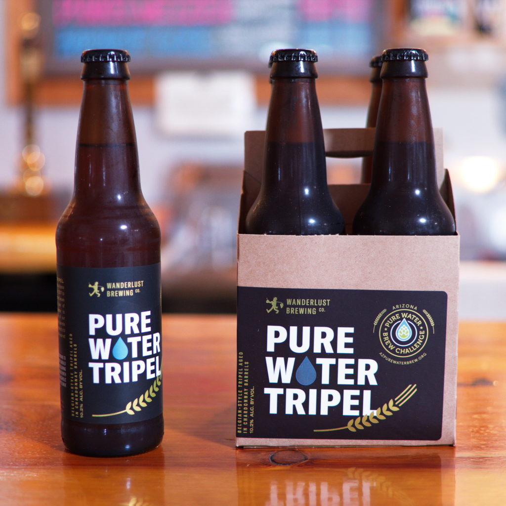 Pure Water Tripel - Bottles - Wanderlust Brewing Company